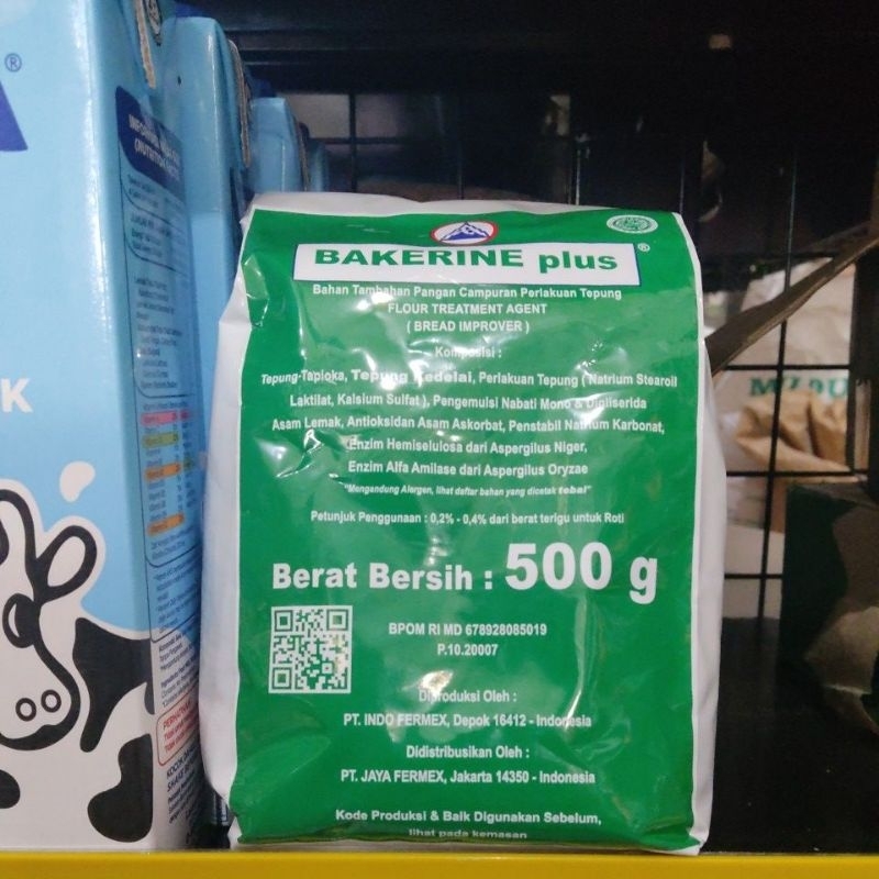 

pengempuk roti bakerine plus repack 50 g dan 100 g