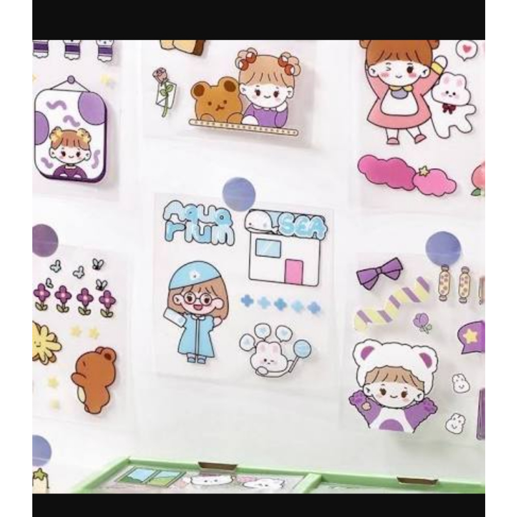 

Viral stiker momo ecer /pack random motif eceran isi 10