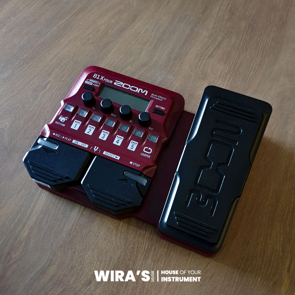 ZOOM B1X FOUR Bass Multi-Effects Pedals