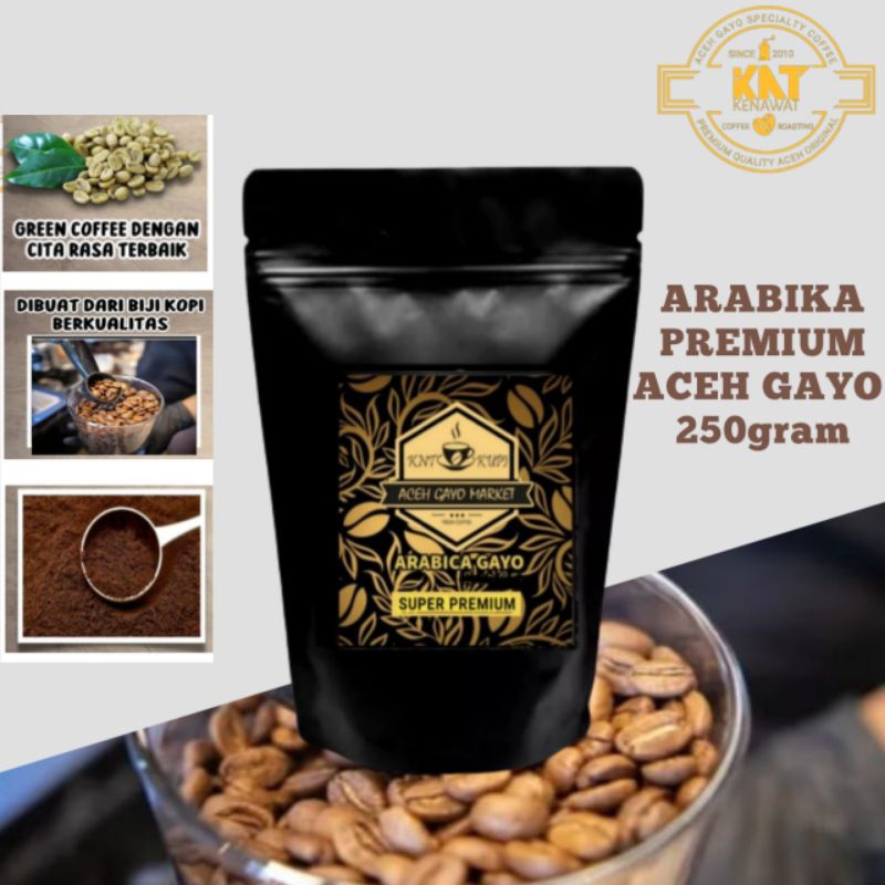 

Kopi bubuk murni arabika gayo super premium aceh asli 250gram biji hitam sangrai cocok untuk kopi susu kapal api special mix oleh oleh khas tanah rencong aceh.