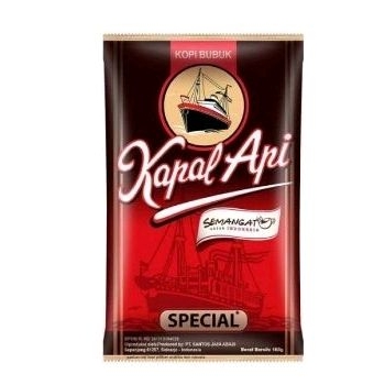 

Kapal Api Spesial Merah Bubuk Kopi Pouch 160 g