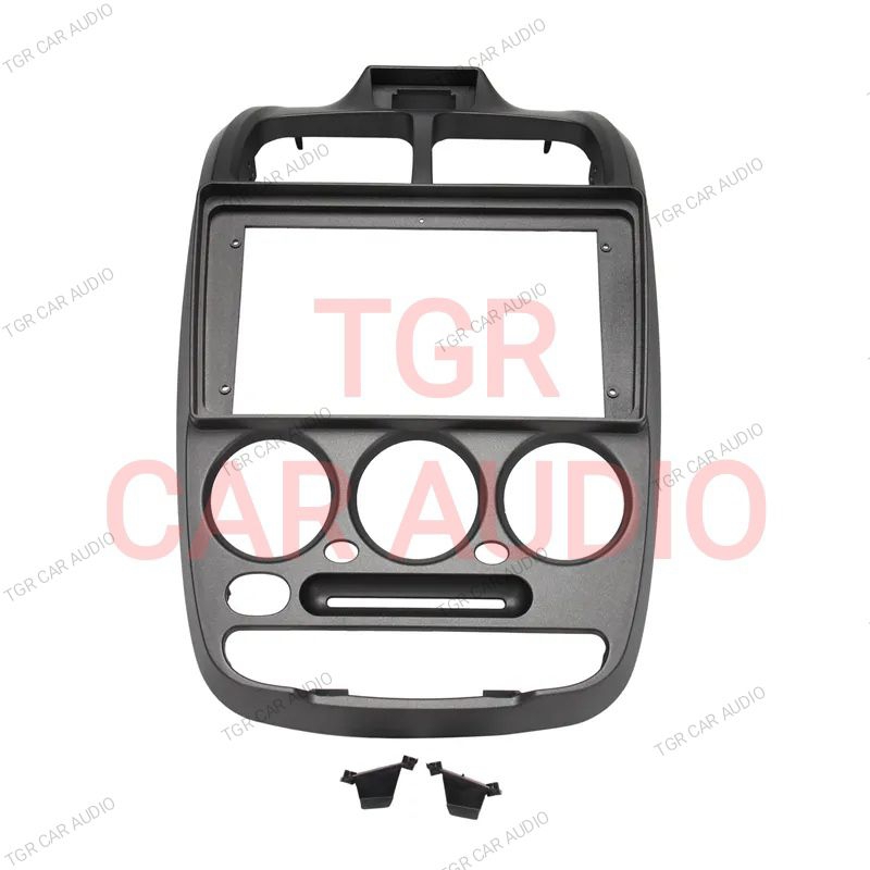frame head unit android 9 inch hyundai avega accent verna 2007 up