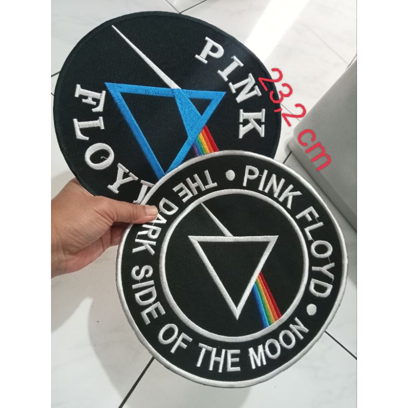 Backpatch bordir tempelan jaket pink floyd