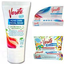 Verile Acne Gel/Blemish Cream/Facial Wash