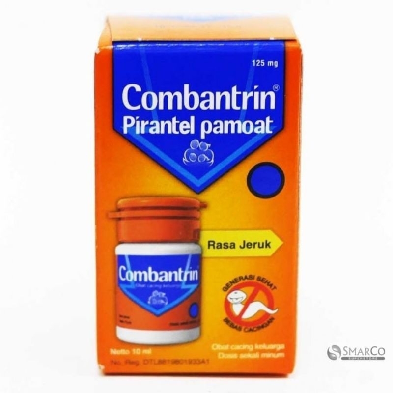 Combantrin Pirantel Pamoat Obat Cacing