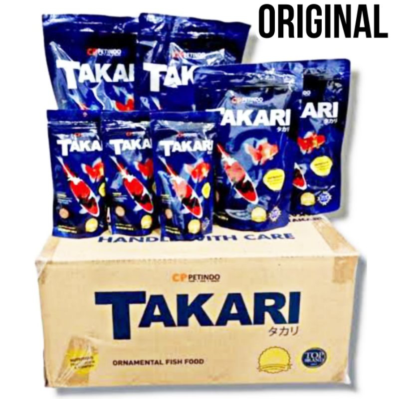 Pakan Ikan Hias Takari kemasan besar 500 gram