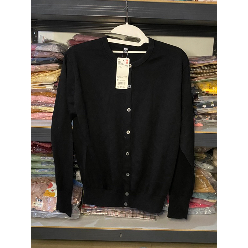 [ NEW & PRELOVED ] UNIQLO CARDIGAN RAJUT ORIGINAL STORE