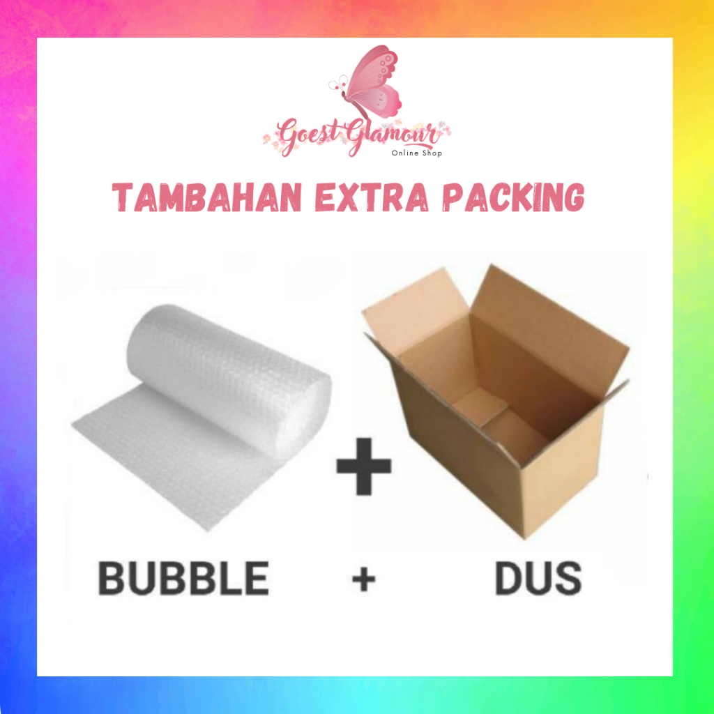 

TAMBAHAN EXTRA PACKING BUBBLE WRAP & KARDUS / KOTAK