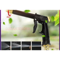{ OMG } Semprotan Air Kuningan / Semprotan Air Cuci Motor Mobil Taman Hose Nozzle Spray & Semprotan air  Pistol Kuningan Buat Cuci Mobil Motor Kendaraan / Semprotan Pistol Air Nozzle Spray-5