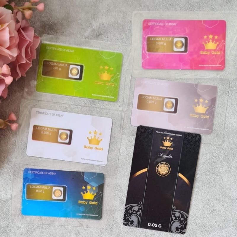 Tambahan Hampers Emas Mini / Mini Gold ASLI