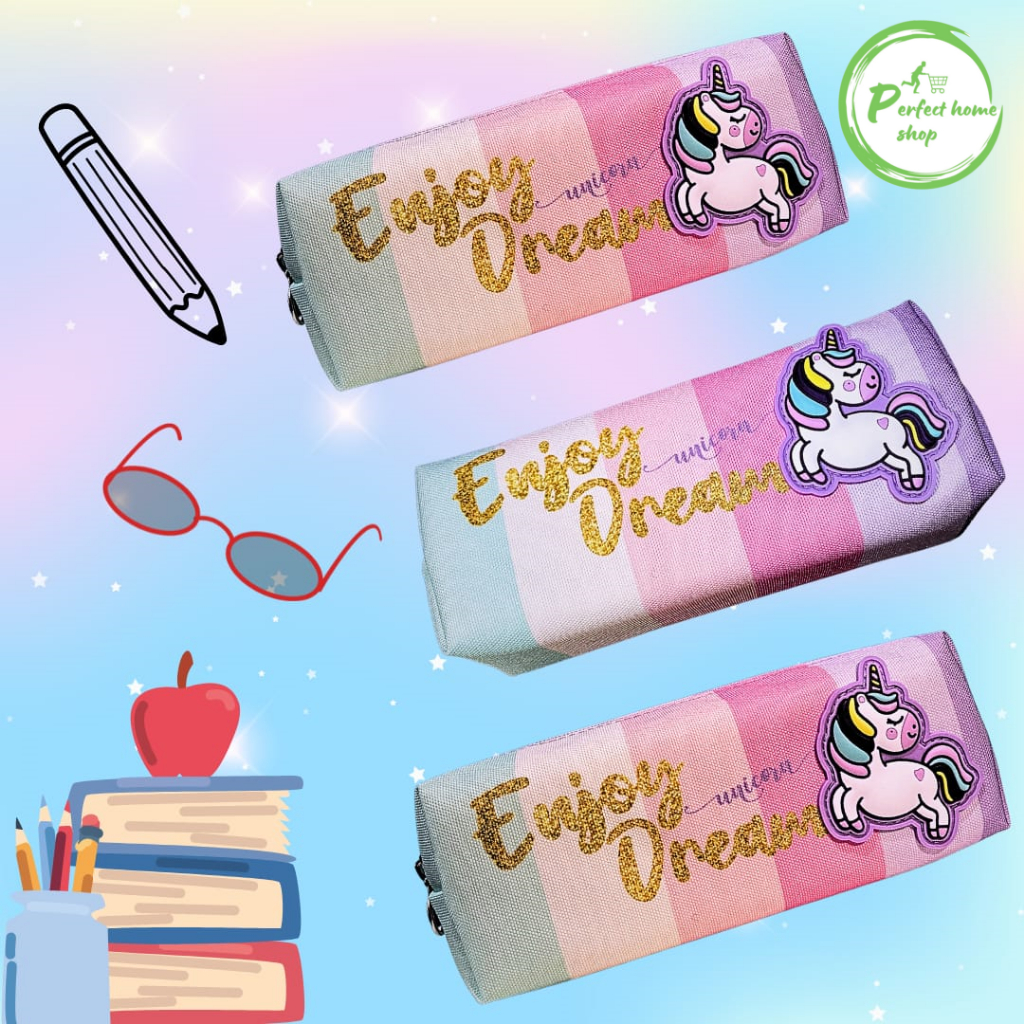 

Pencil Box Kotak Pensil Berwarna warni