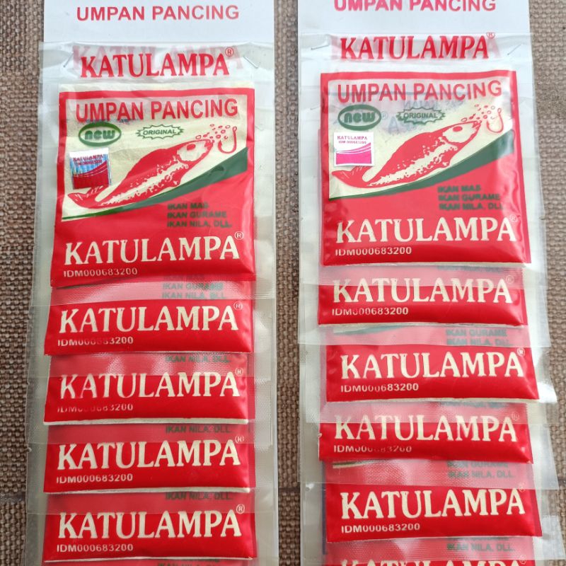 Katulampa ORI - Katulampa pelangi - Katulampa bakar - umpan pancing