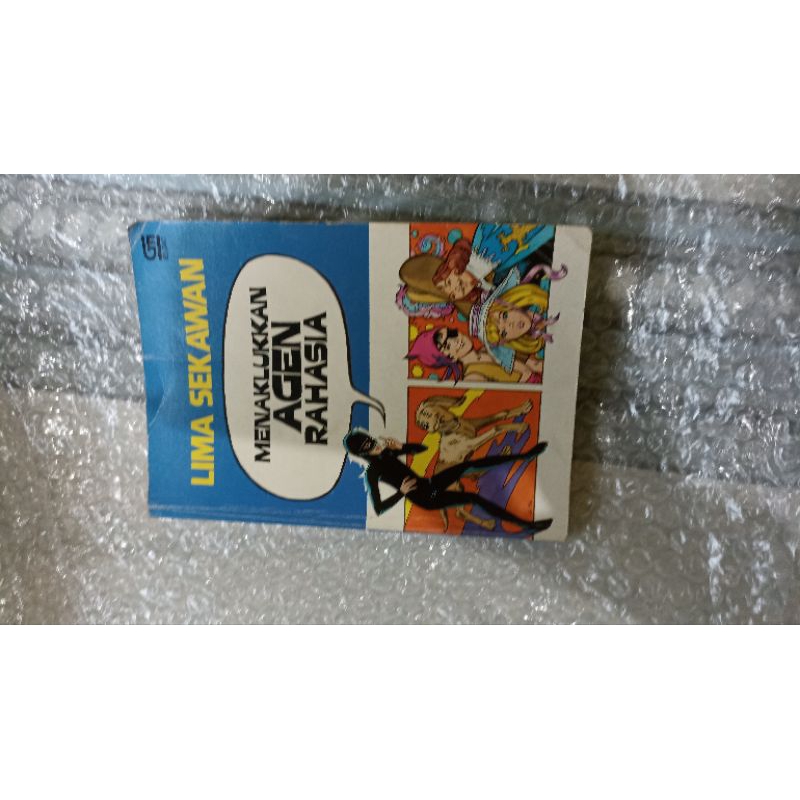 Novel 5 sekawan kolpri menaklukan agen rahasia