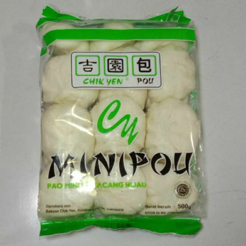 

Chik Yen Minipao Kacang Hijau isi 21 pcs