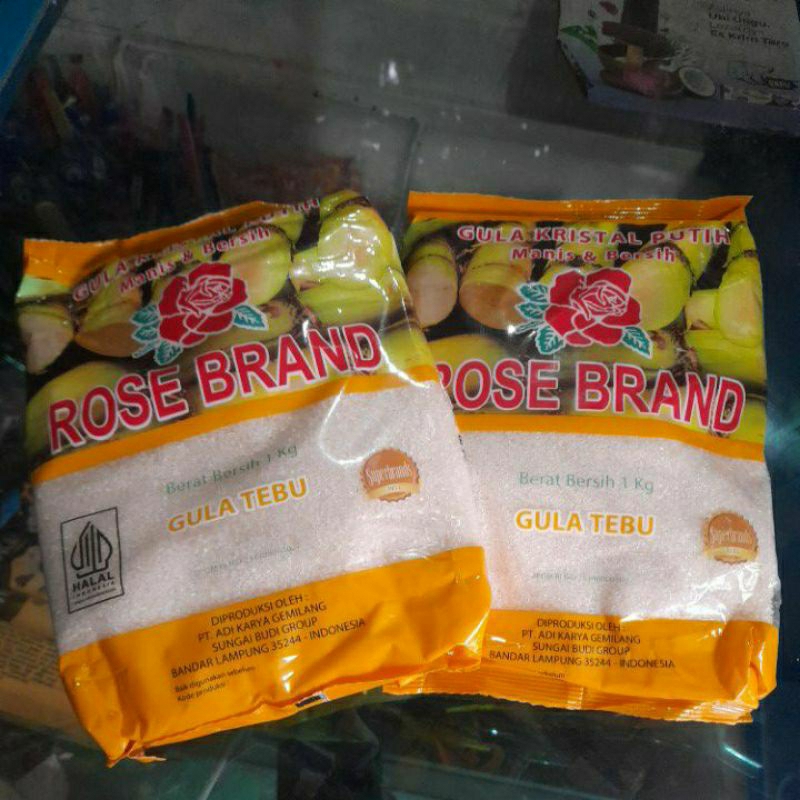 

gula tebu rose brand 1kg