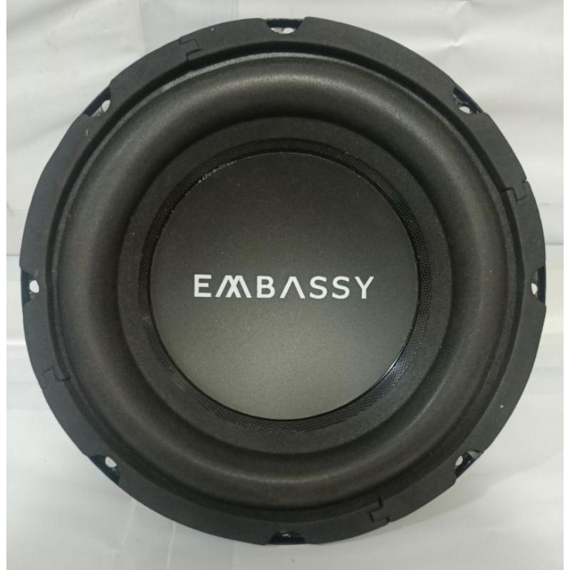 subwoofer embassy 8 inch es-844 subwoofer 8" dauble coil 4 ohm