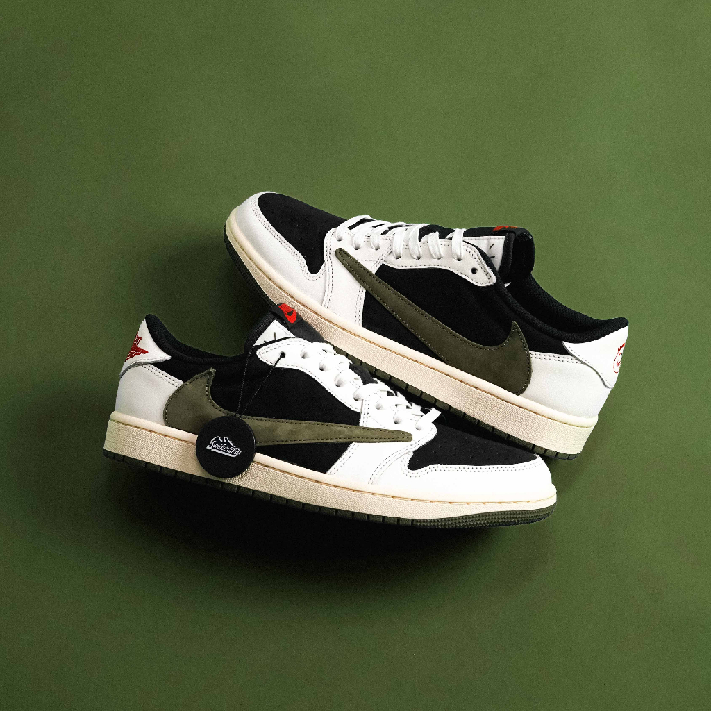 Air Jordan 1 Retro Low OG Travis Scott Olive