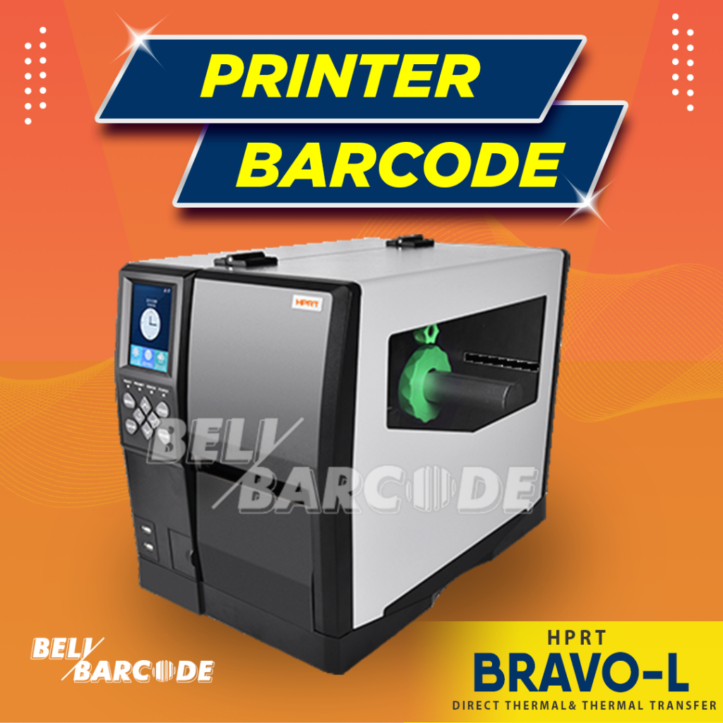 

Printer Barcode HPRT Bravo L Cetak Label Industri Thermal Transfer