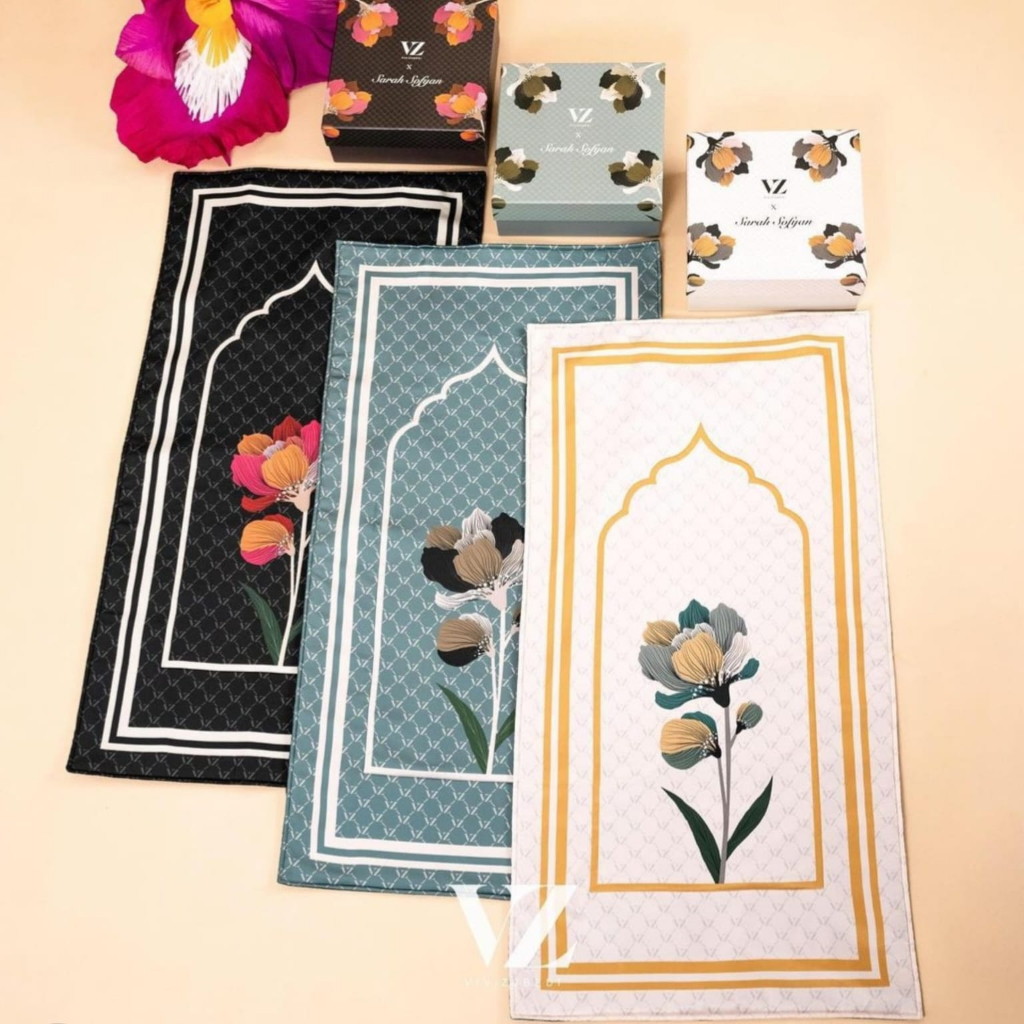 VZ Reverie Prayer Set (Mukena & Sajadah) Original by VIVI ZUBEDI