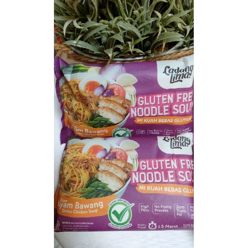 

Mie Kuah Gluten Free Ladang Lima Rasa Ayam Bawang