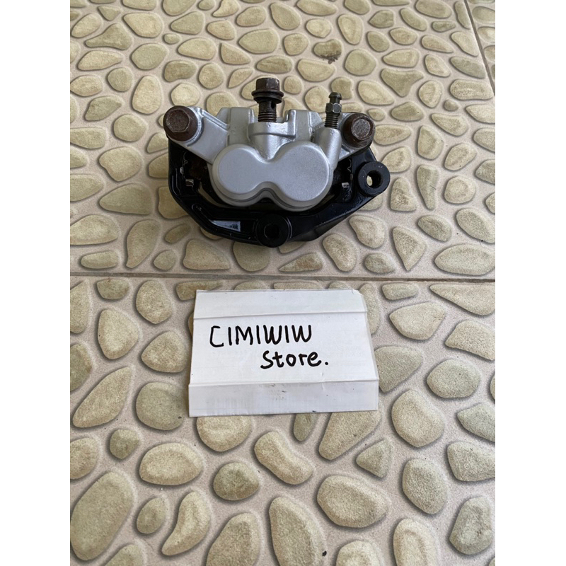 MASTER KALIPER REM DEPAN PALA BABI YAMAHA RX-KING RXKING NEW SILVER ORIGINAL