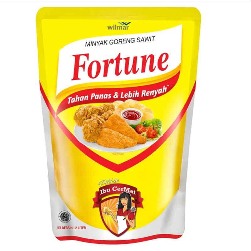 

Minyak Goreng Fortune 2 Liter