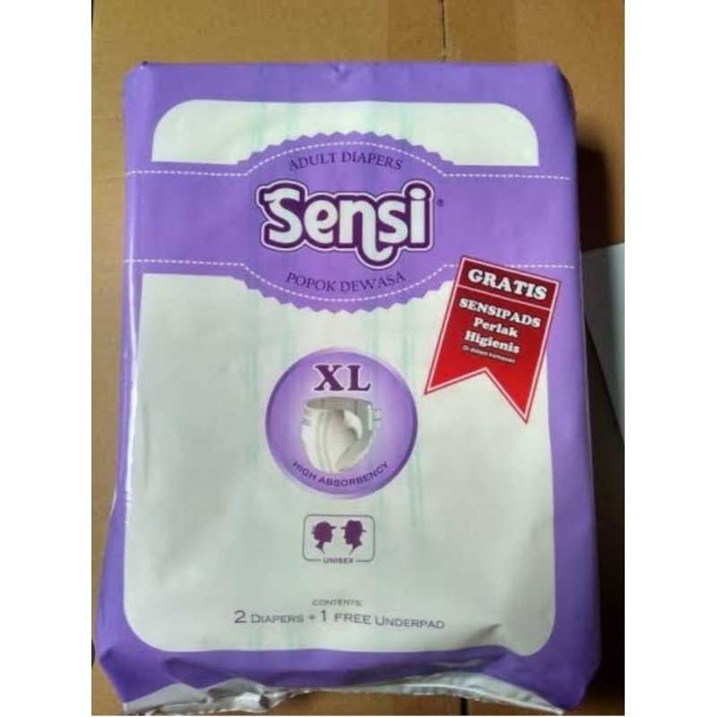 SENSI ADULT PEREKAT XL2 POPOK DEWASA