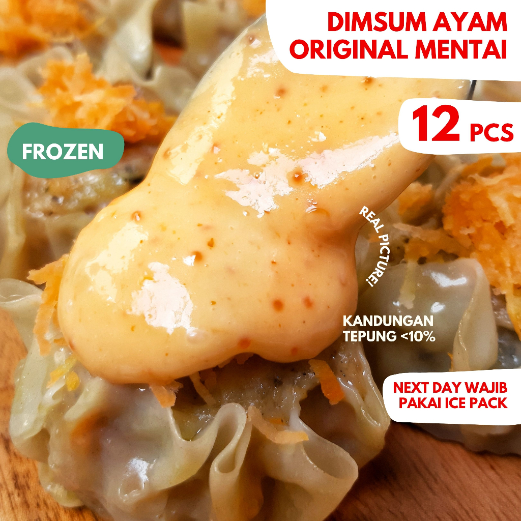 

Dimsum Ayam Mentai / Siomay by Dimsum Ginuk isi 12