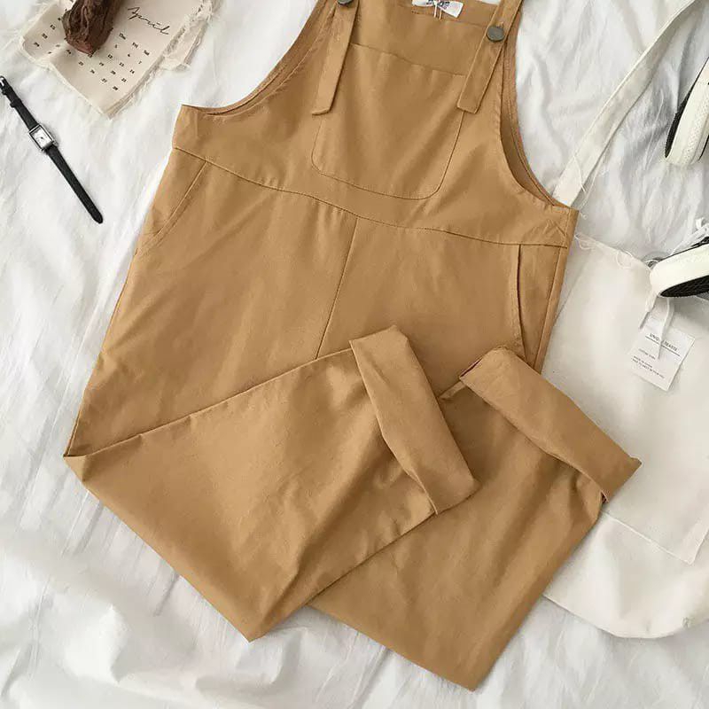 Celana overall Wanita Jumpsuit celana kodok wanita baju kodok wanita celana katun wanita korean kain