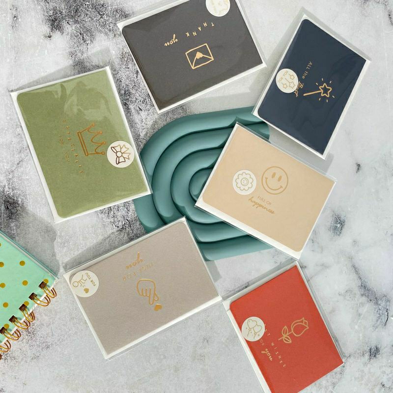 

Kartu ucapan amplop standar best wishes kode CD - 113