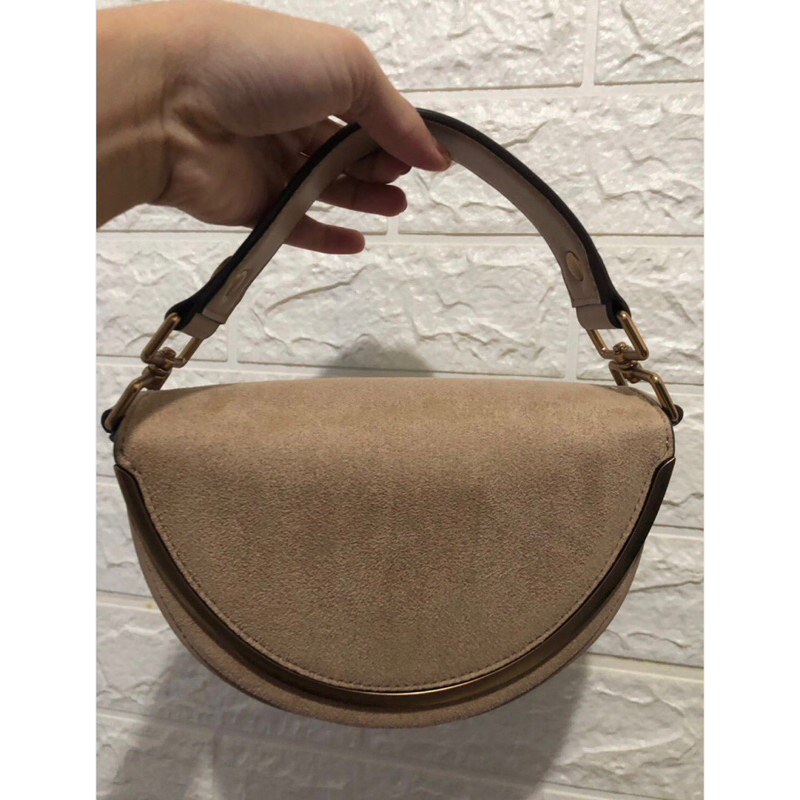 preloved Charles and keith CK top handle circle bag