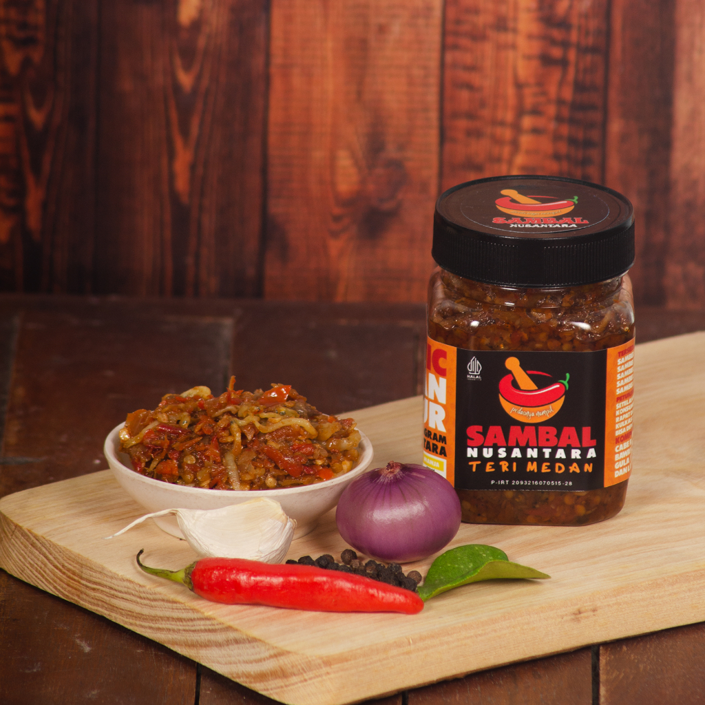 

Sambal Teri Medan 165GR/Sambal Nusantara