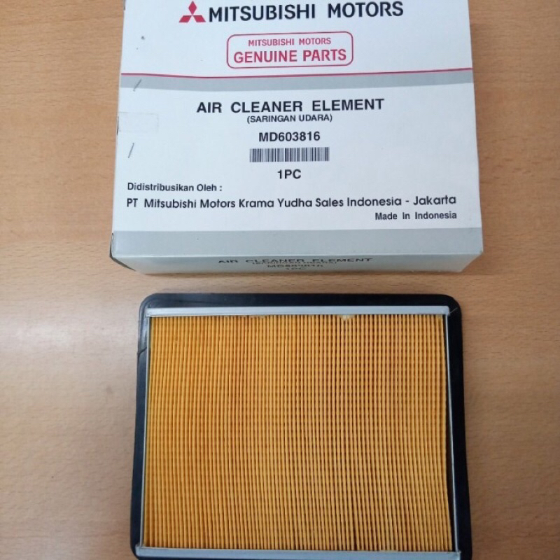 FILTER UDARA T120SS ORI / SARINGAN UDARA T120SS ORIGINAL MD603816 ASLI MITSUBISHI KTB