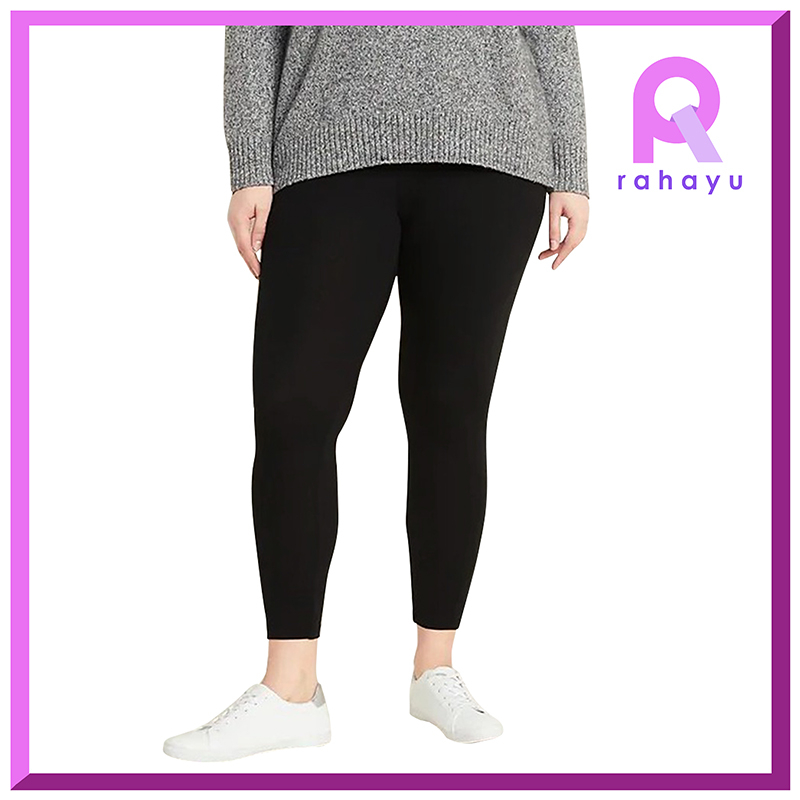 Legging Panjang Wanita Bahan Spandek Super Jumbo 85-120Kg