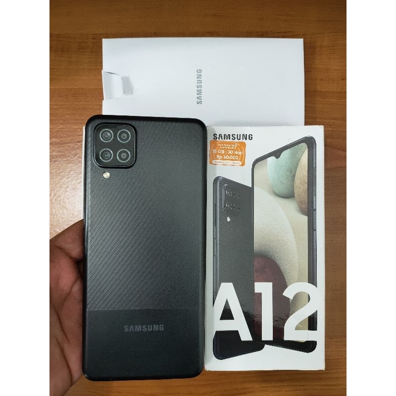 Samsung A12 Ram 6/128GB Second mantap