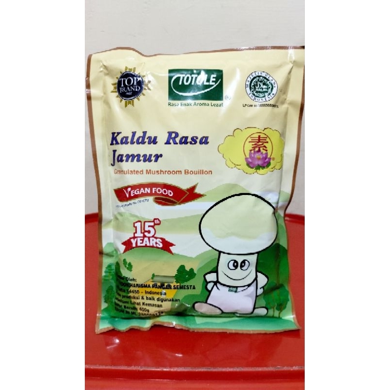 

Kaldu Jamur Totole 400gr Ed 2025