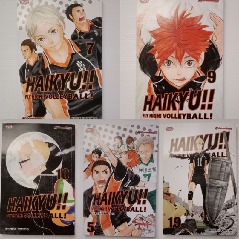 Komik Manga Haikyuu  Set (dapat semua)