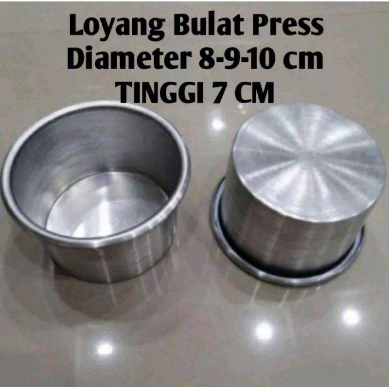 Loyang Kue Bulat Mini / Loyang Korean Mini Cake / Cetakan Bento Cake