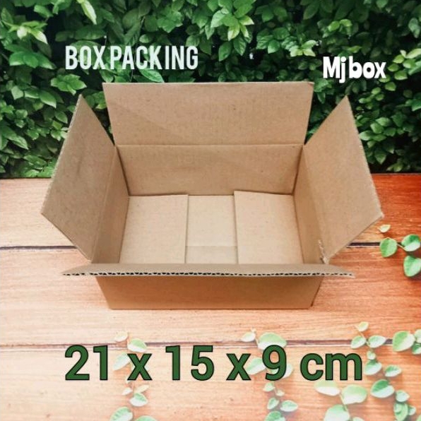 

kardus karton uk 21x15x9 cm.. ( ST ) Single wall, dus packing serbaguna, kualitas premium