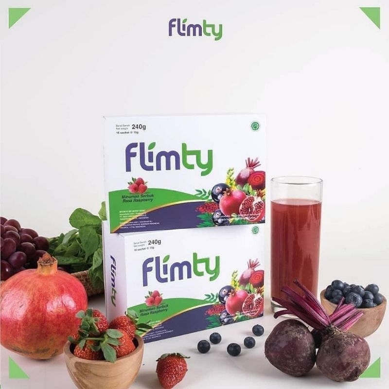 

￼Flimty Fiber - 1 Box (isi 16 sachet) Antioksidan