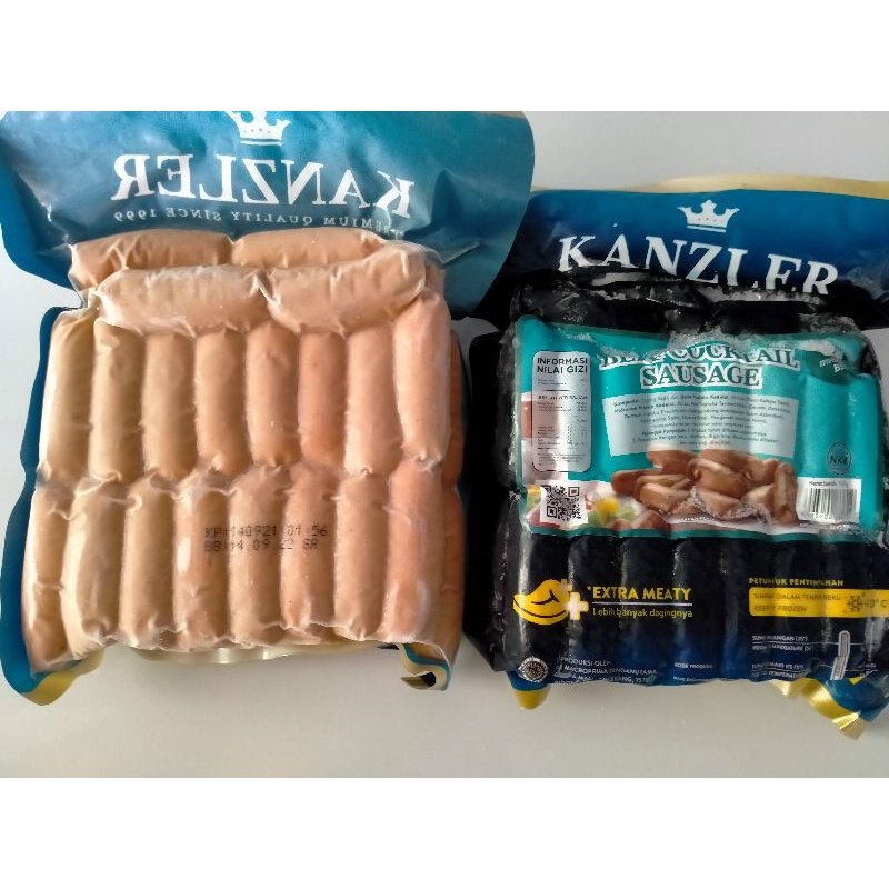 

sosis kanzler beef cocktail 500 gram termurah