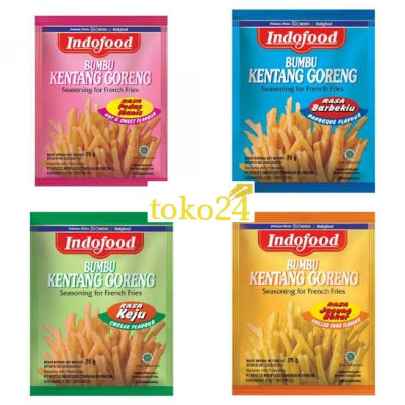 

Indofood Bumbu Kentang Goreng 25 gr