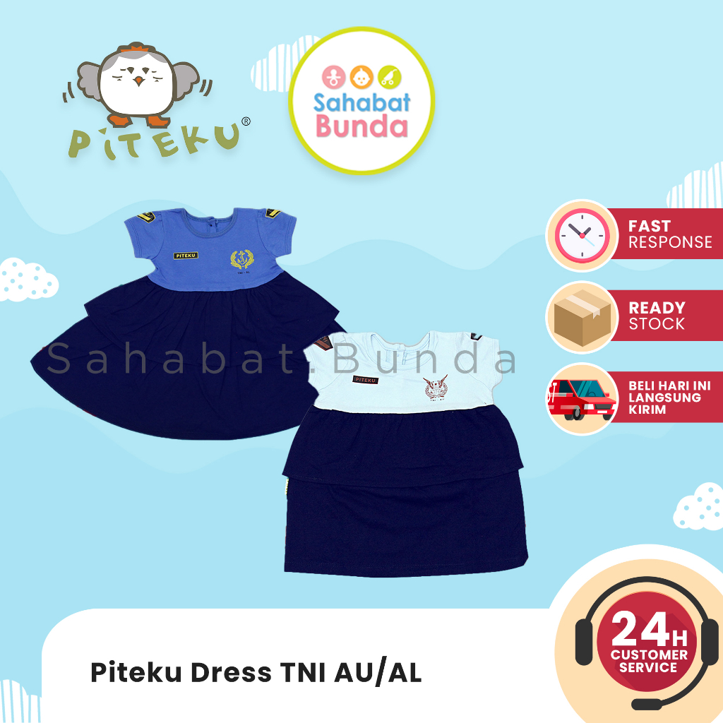 PITEKU Baju Setelan Profesi TNI AU AL Anak Bayi