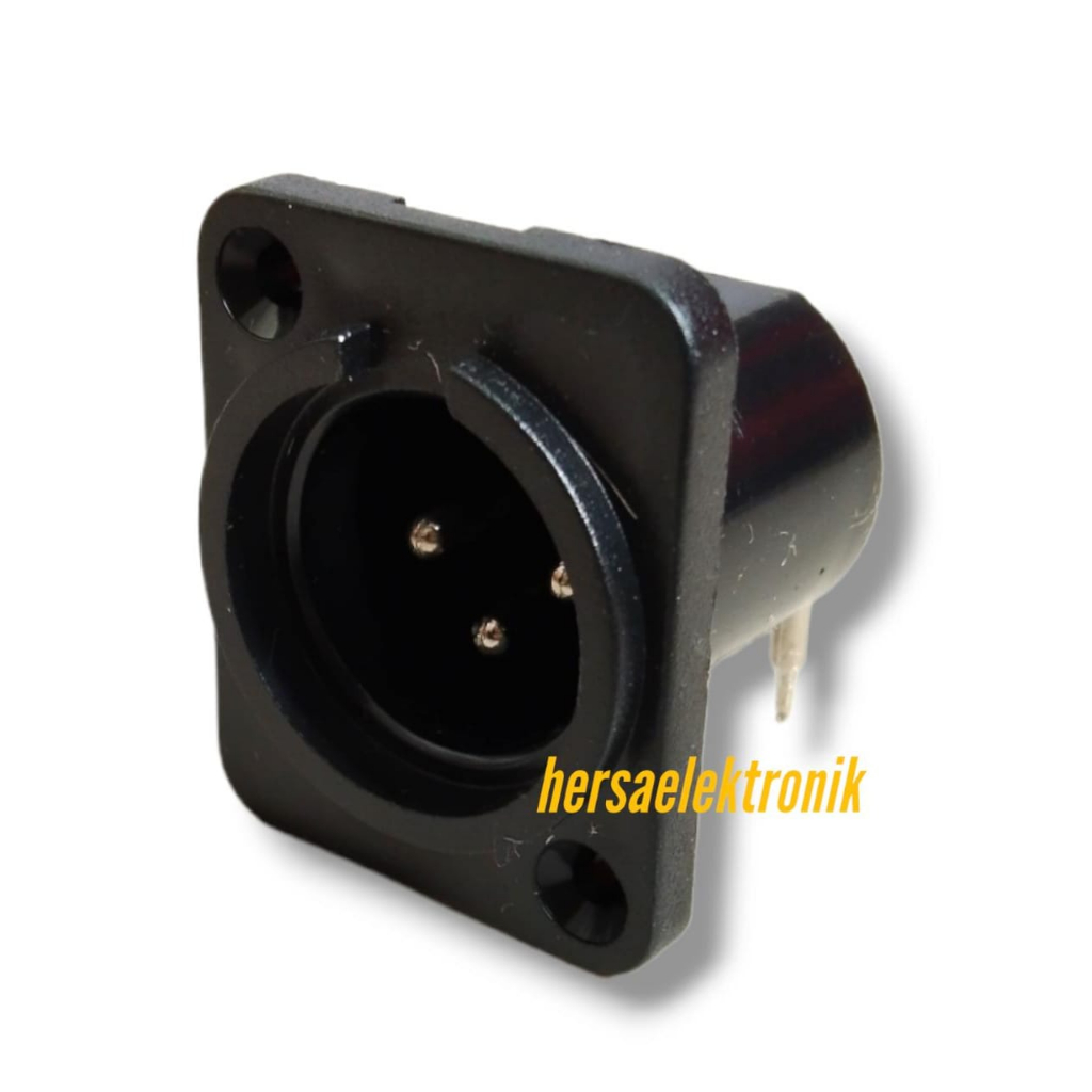 Soket canon body male - female