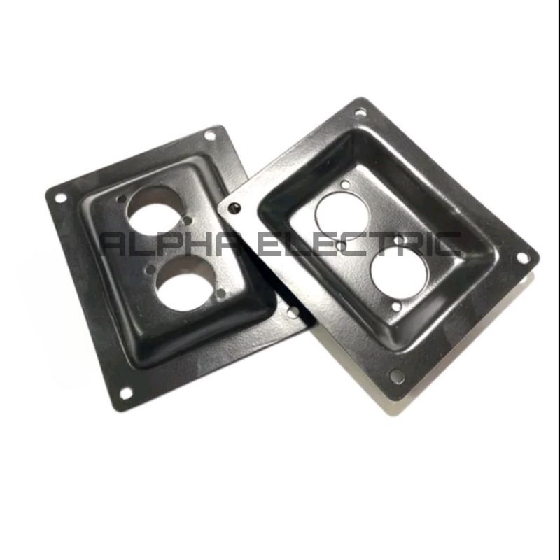 PLAT SPIKON SPICON SPEAKON BESI / SPIKON SPICON LUBANG 2 DUA DATAR / PLAT SPICON CEKUNG