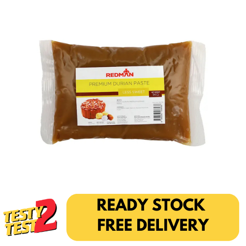 

REDMAN MOONCAKE PASTE PREMIUM DURIAN LESS SWEET 1KG