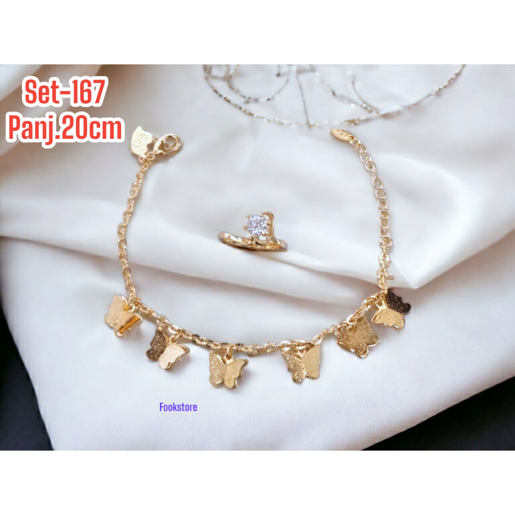 SET GELANG GRATIS CINCIN DEWASA 2 IN 1 /SET-167