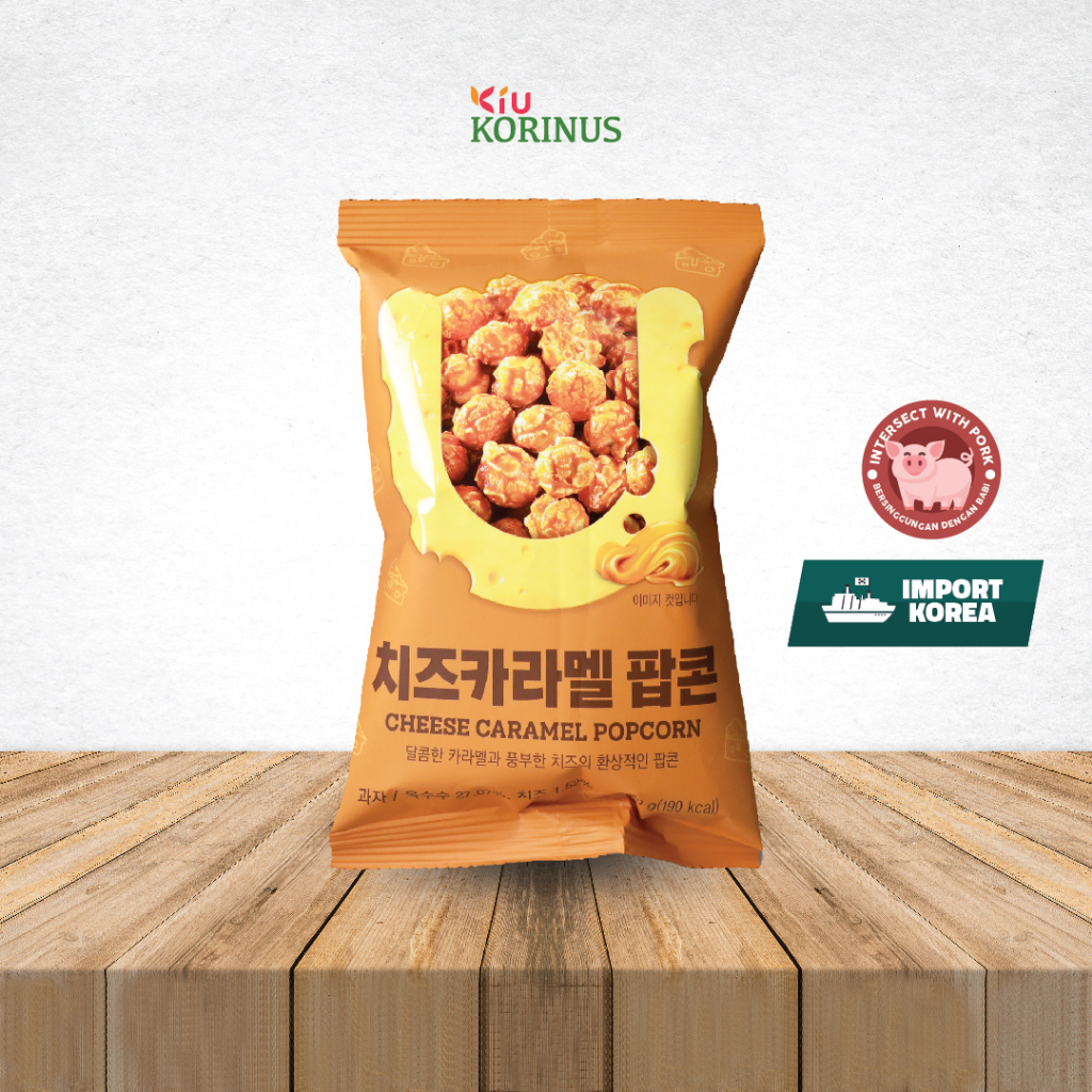 

K- Cheese Caramel Popcorn/ Jagung Berondong Karamel Keju 40g