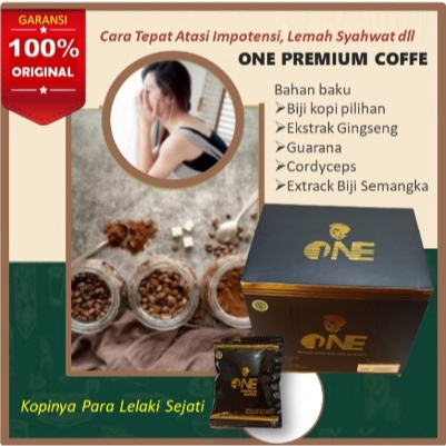 

One Premium Coffe Pria / Kopi Stamina Pria Perkasa