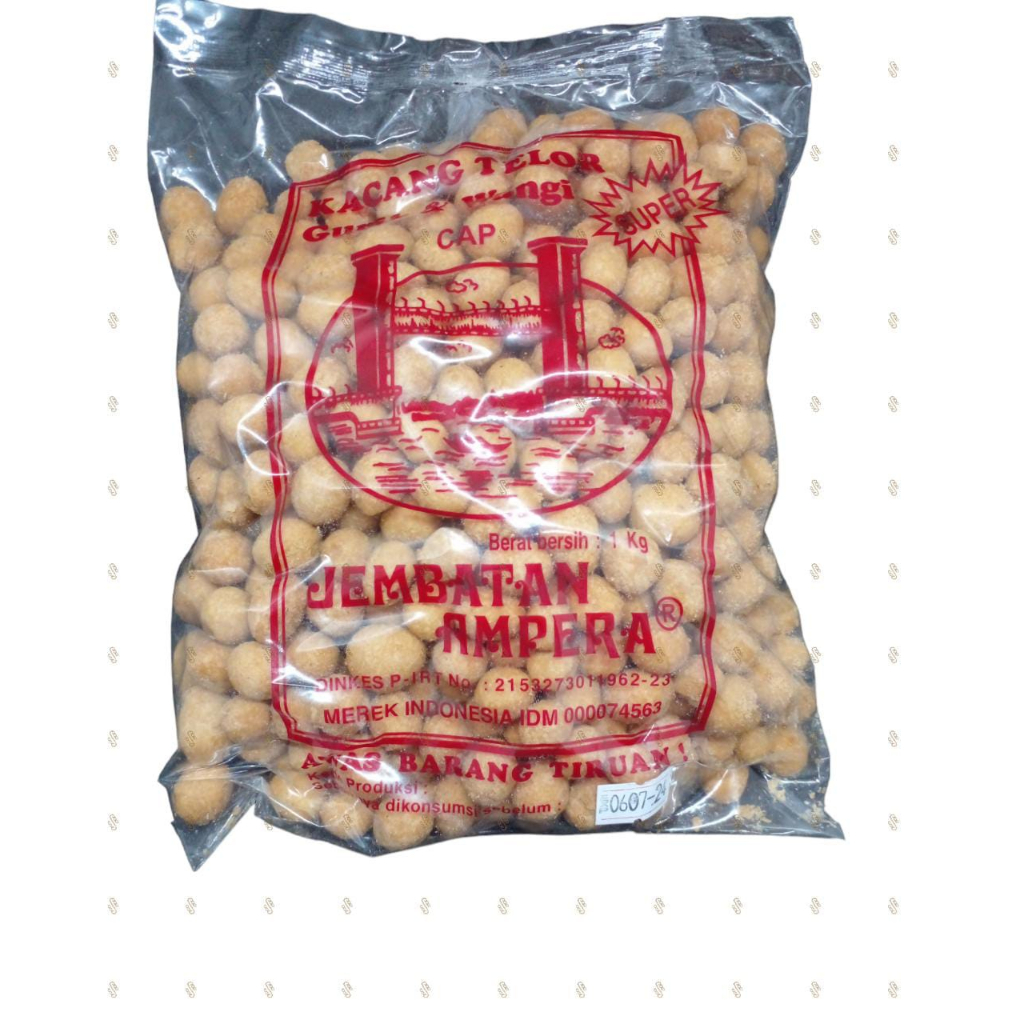 

Kacang Telor Cap Jembatan Ampera 1kg